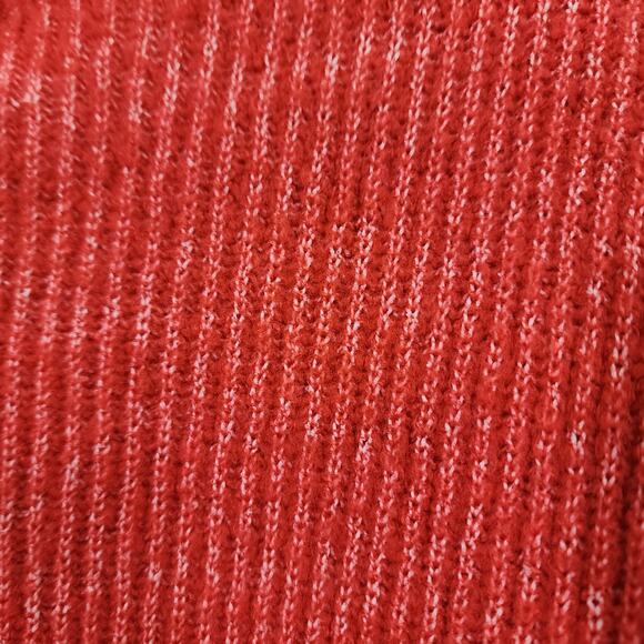 Wildfox Couture red very oversized buffy cut out sweater woman's size small - Picture 8 of 9